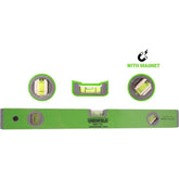 Greenfield Aluminum Level Bar (Magnetic Base) | Greenfield by KHM Megatools Corp.